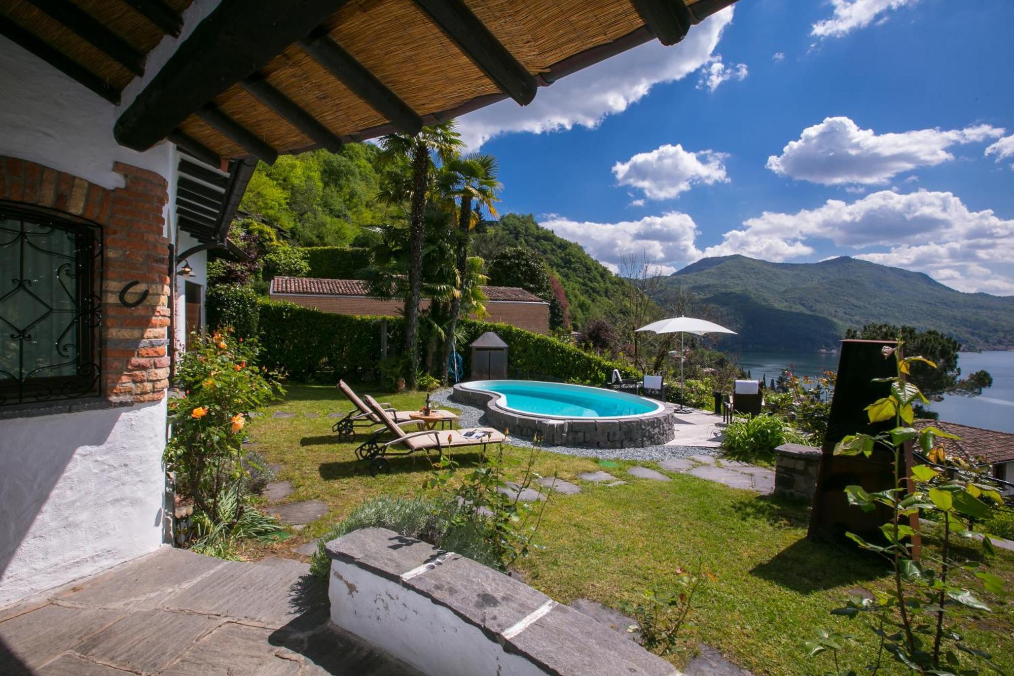 Morcote Magic View - Happy Rentals Exteriör bild